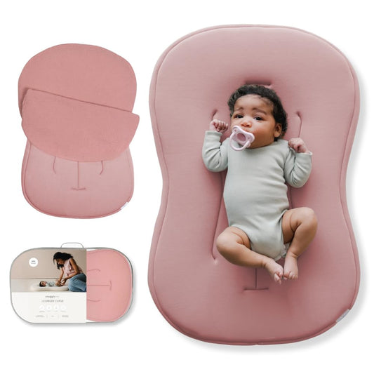 Uses polyester fiber fill with zero added chemicals or flame retardants Amazon
Reviewers describe it as having a marshmallow cushion feel that's super comfortable during playtime